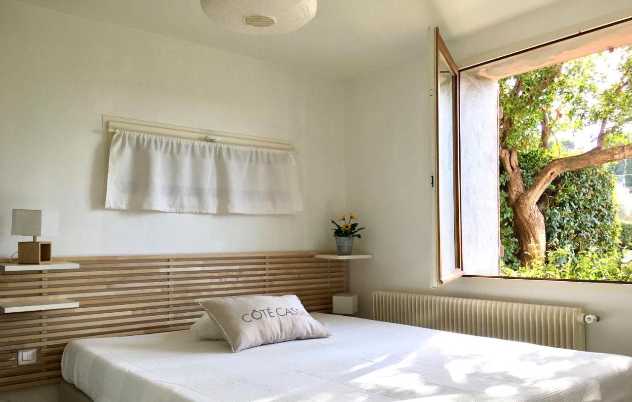 Large Private Garden, Quiet 2-Bedroom Apartment, Air Conditioning, Wifi, Parking Cassis Kültér fotó