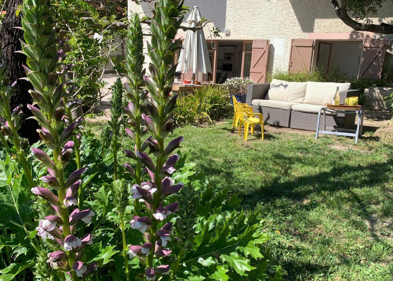 Large Private Garden, Quiet 2-Bedroom Apartment, Air Conditioning, Wifi, Parking Cassis Kültér fotó