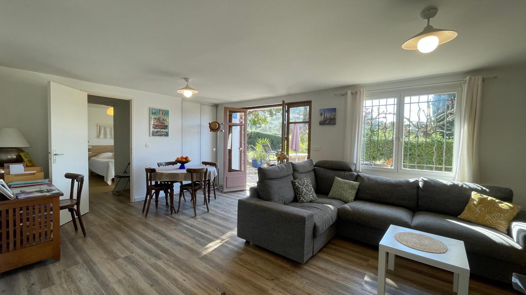 Large Private Garden, Quiet 2-Bedroom Apartment, Air Conditioning, Wifi, Parking Cassis Kültér fotó